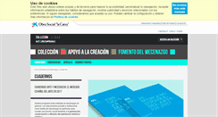 Desktop Screenshot of fundacionarteymecenazgo.org